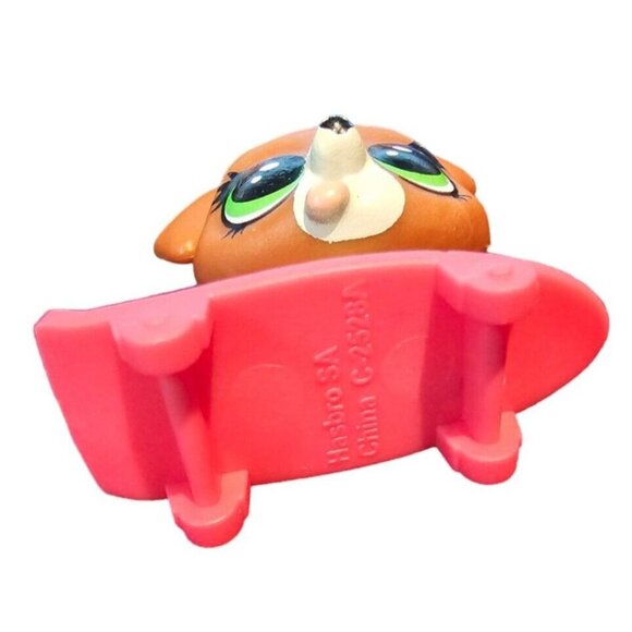 Littlest Pet Shop Buster Boodles German Pointer DogTales Cream Brown #82 LPS - Picture 4 of 8